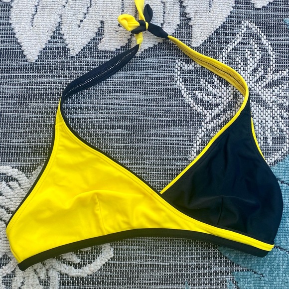 SOLD!!! Aurea Rio Boutique Bikini Set Halter Top With Brazilian Bottom XL - Picture 4 of 10